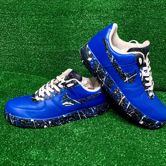 SOLD - Nike Air Force One Low Splatter Effect - Picture 2 of 11